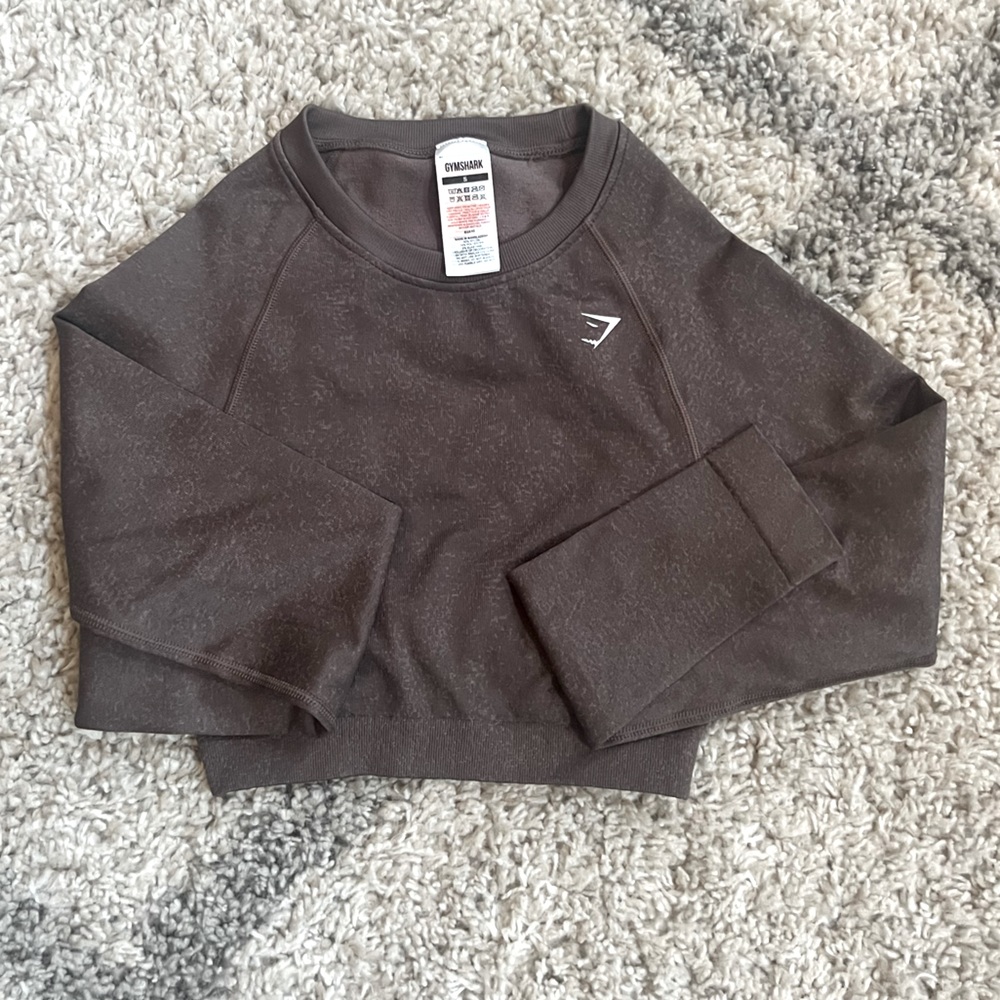 Gymshark Long Sleeve Fitted Crop Top